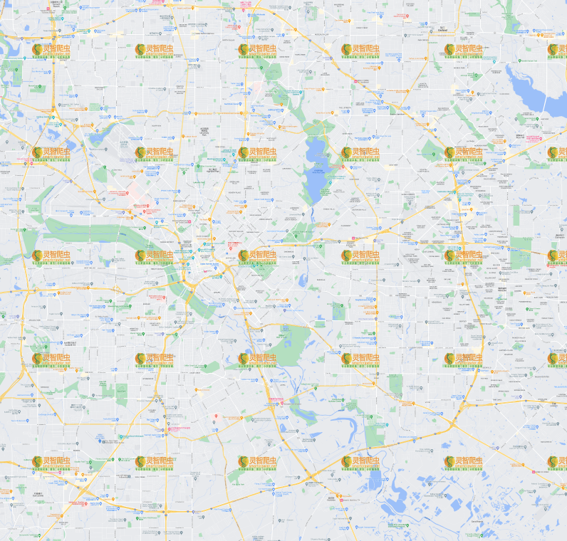美国 达拉斯 Google 谷歌 高清地图