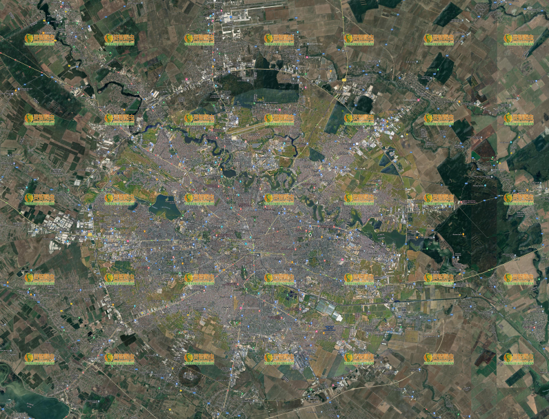 罗马尼亚 布加勒斯特 Google 谷歌 高清卫星图