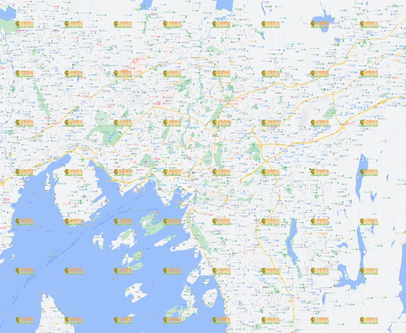 挪威 奥斯陆 Google 谷歌 高清地图