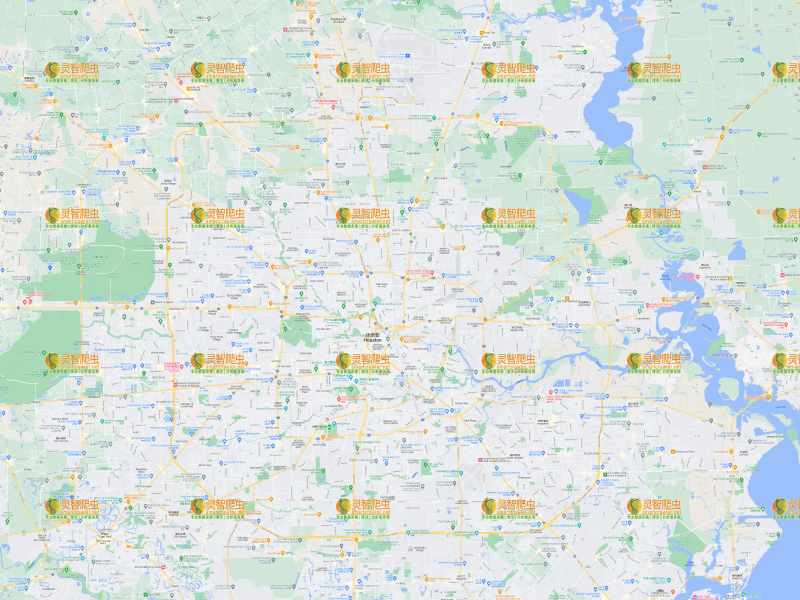 美国 休士顿 Google 谷歌 高清地图
