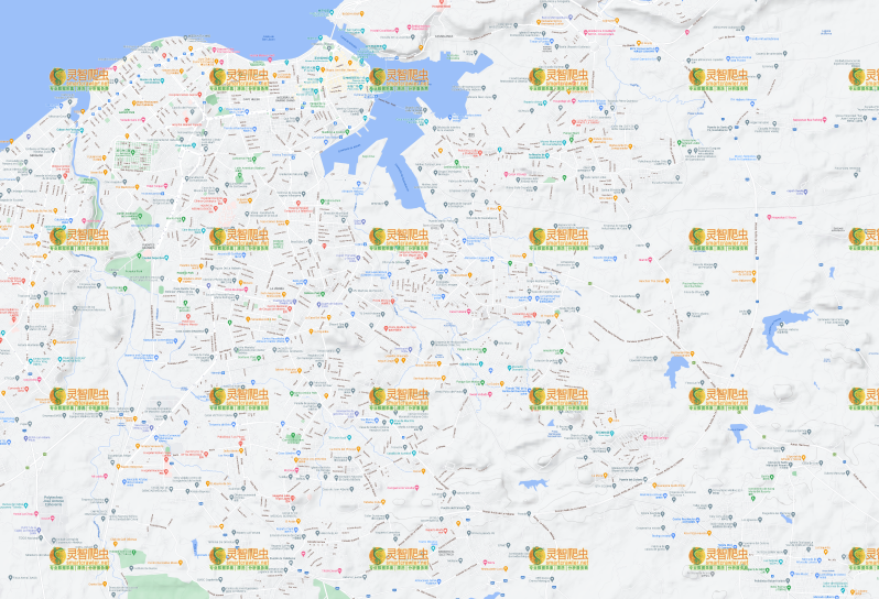 古巴 哈瓦那 Google 谷歌 高清地形图