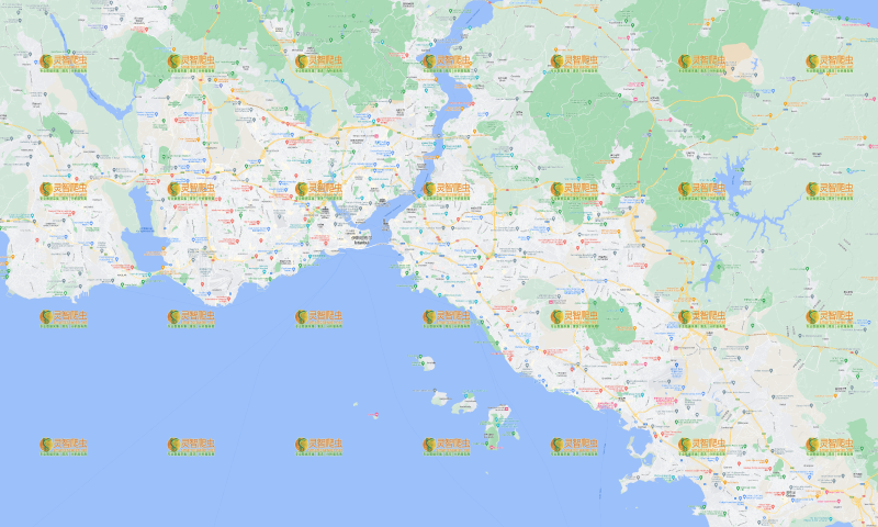 土耳其 伊斯坦布尔 Google 谷歌 高清地图