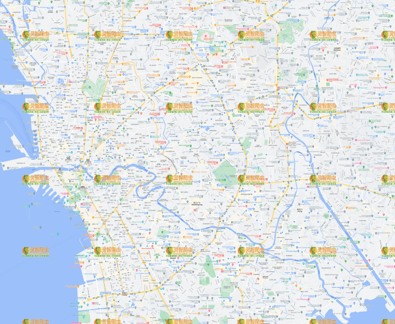 菲律宾 马尼拉 Google 谷歌 高清地图