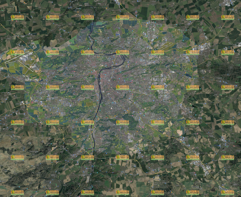 捷克 布拉格 Google 谷歌 高清卫星图
