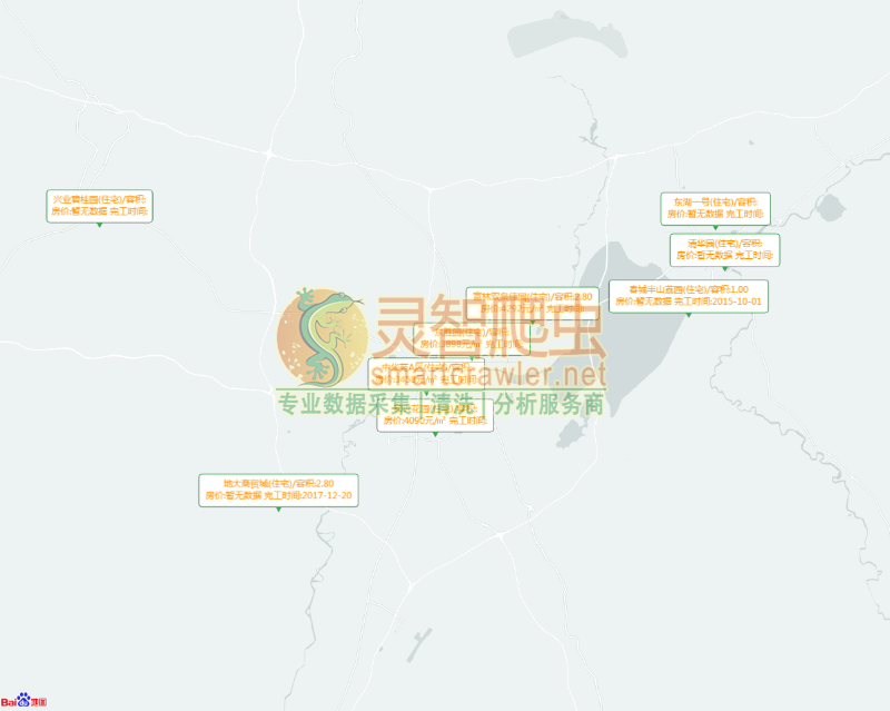 玉林住宅小区、房产标签信息图