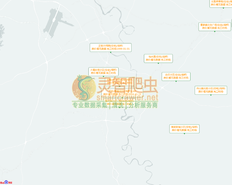 资阳住宅小区、房产标签信息图