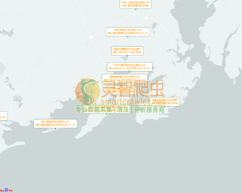 防城港住宅小区、房产标签信息图
